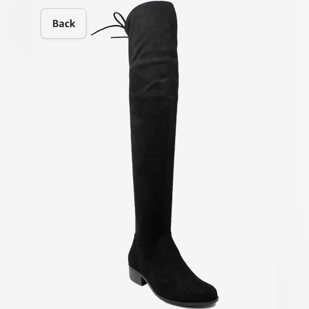 Charles David above knee tie boot